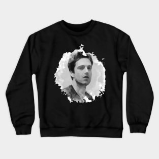 Monochrome Watercolor Sebastian Stan Crewneck Sweatshirt